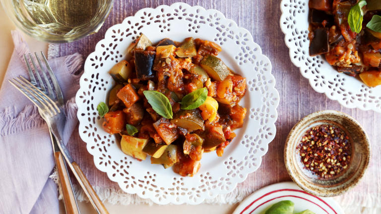 Farmers Market Ratatouille created by Jonathan Melendez