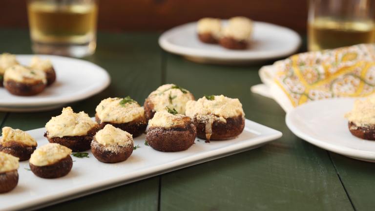 Simple Stuffed Mushrooms created by Jonathan Melendez