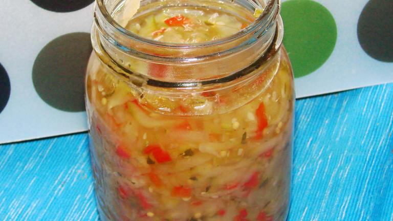 Zuke Not Cuke Hamburger/Hotdog Relish created by Boomette