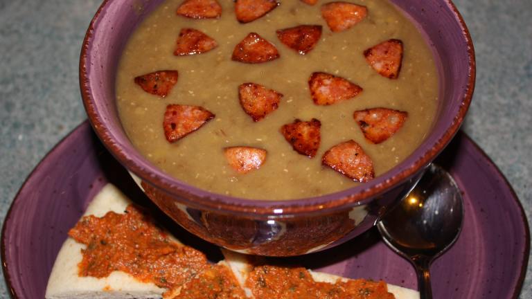 Brown Lentil Soup (Sharbat Adas Buni) created by IngridH