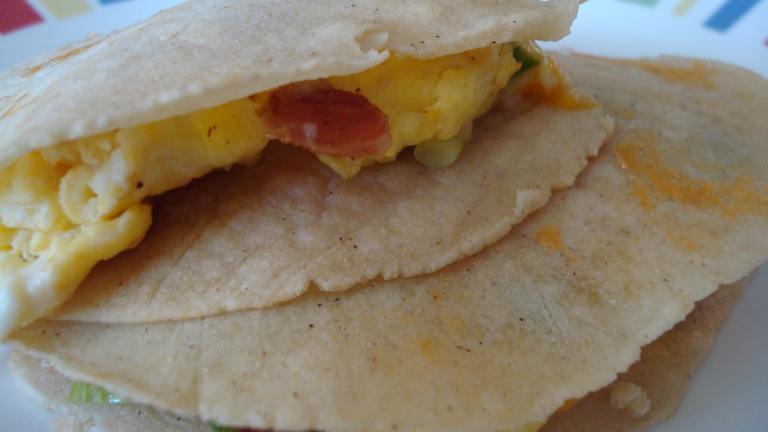 Breakfast Quesadillas Created by Starrynews