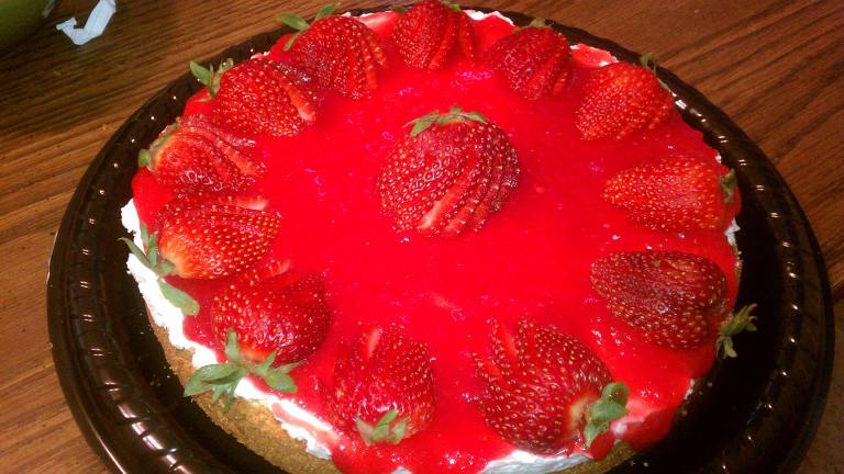 Strawberry Swirl Cheesecake Created by Nanci Jean