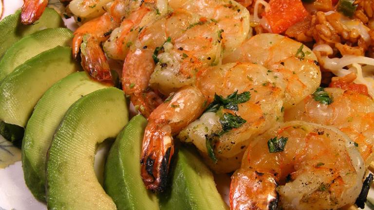 Cilantro Lime Shrimp With a Honey Lime Dipping Sauce created by Lavender Lynn