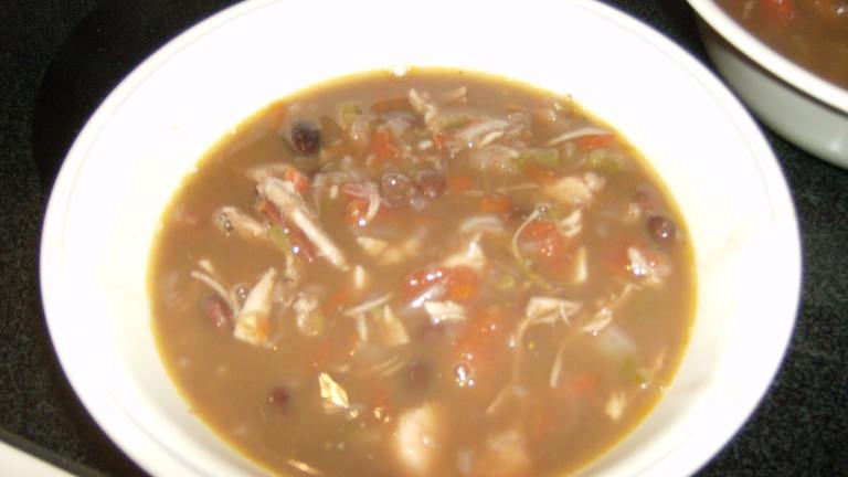Southwest Chicken Black Bean Soup Created by mMadness97