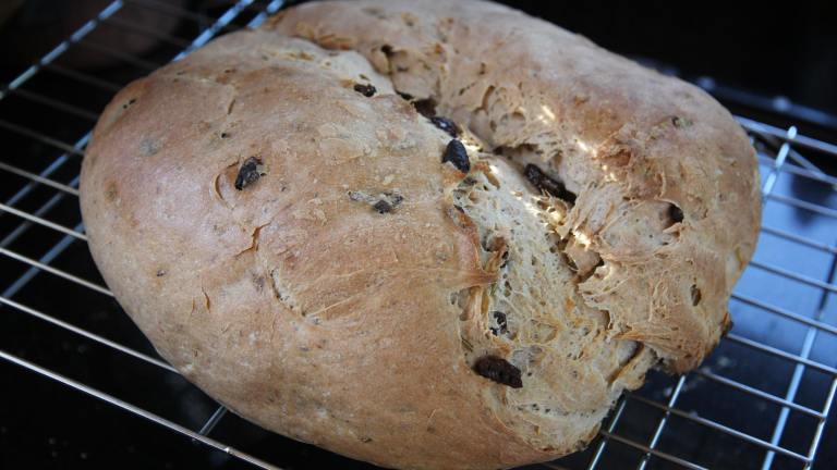 Sourdough Olive Bread Created by Leggy Peggy