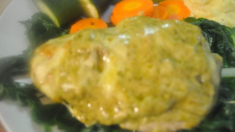 Pesto-Mozzarella Chicken Created by ImPat