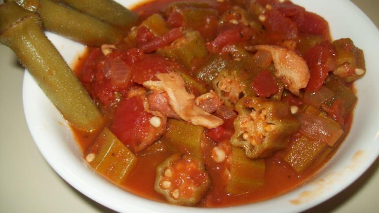 'tomokra' (Stewed Tomatoes and Okra) created by David04