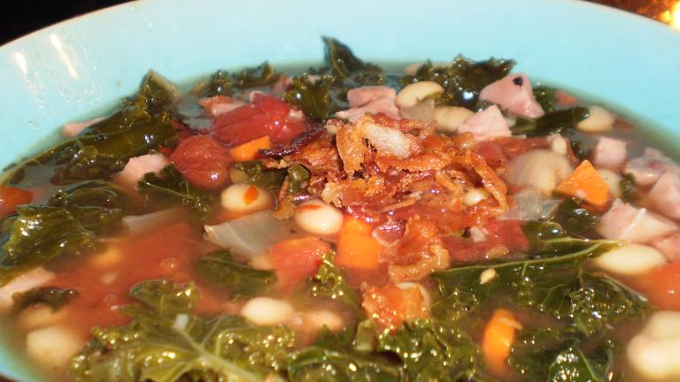 Ham, Bean and Swiss Chard Soup Created by breezermom