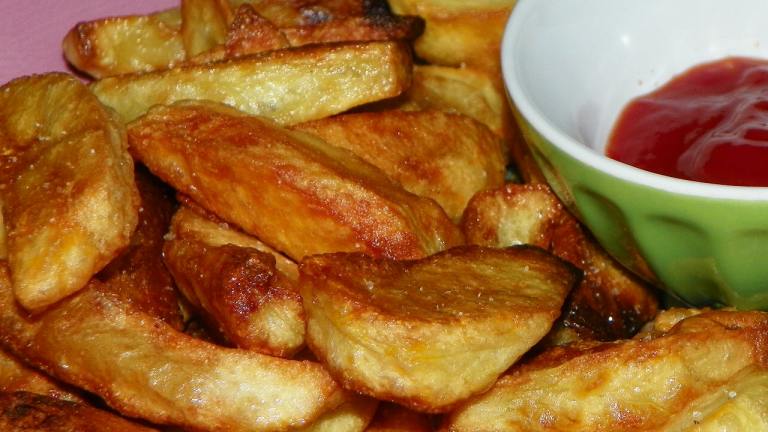 Crispy Oven Fries Created by Baby Kato