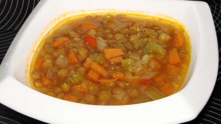 Ina Garten's Lentil Vegetable Soup(Vegetarianized) created by Boomette