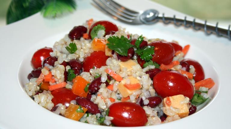Confetti Bean and Rice Salad Created by Tinkerbell
