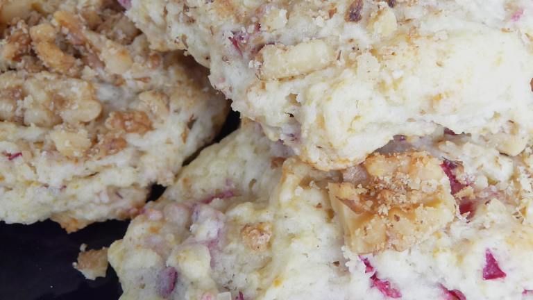 Cranberry & Walnut Scones Created by COOKGIRl