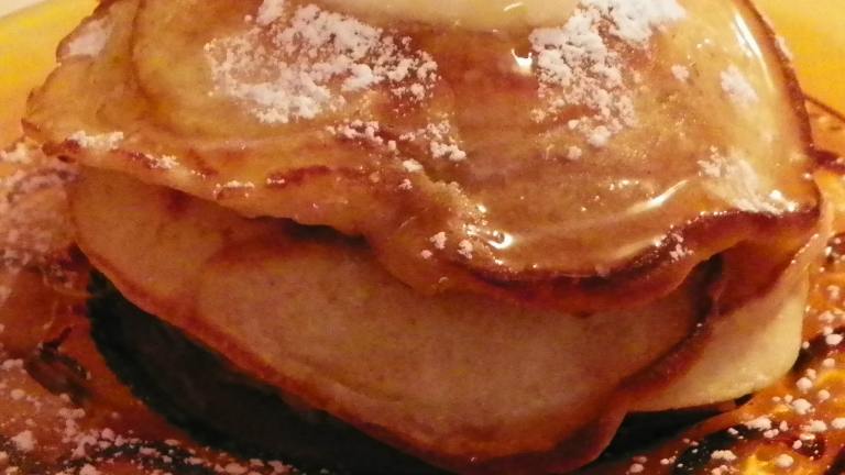 Apple Walnut Pancakes Created by Baby Kato