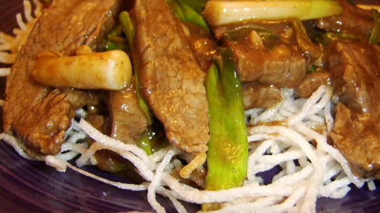 Mongolian Beef created by LifeIsGood