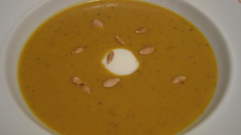 Curried Butternut Squash Soup Created by waterbaby09