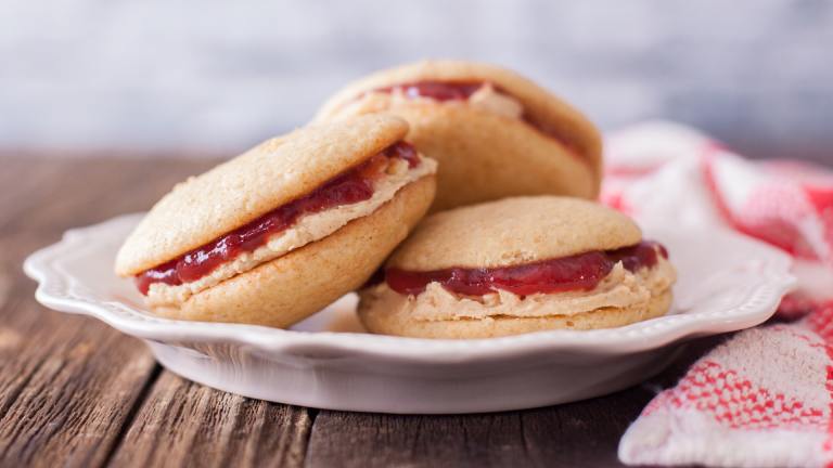 Pb&j Whoopie Pies (Cake Mix) created by DianaEatingRichly