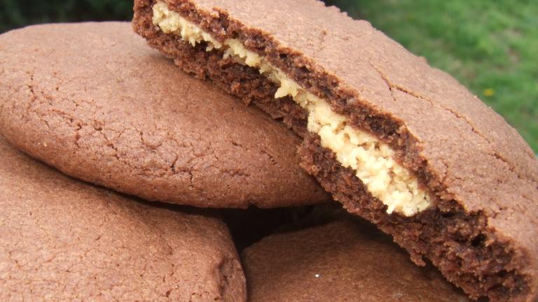 Peanut Butter-Filled Chocolate Cookies created by HokiesMom