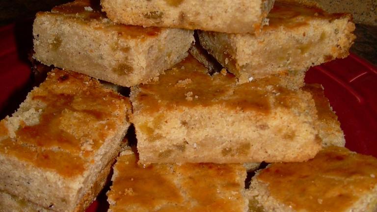Candied Ginger - Cardamom Bars Created by matt_maples