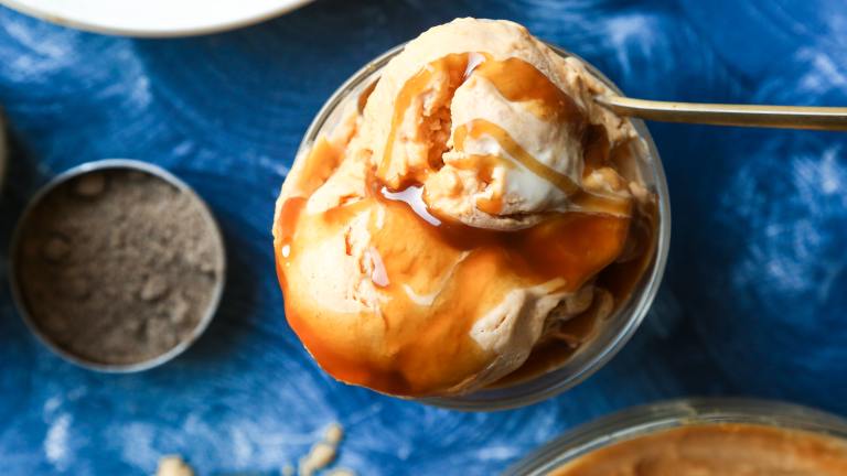 Pumpkin Ice Cream Easy 4 Ingredients Created by Probably This