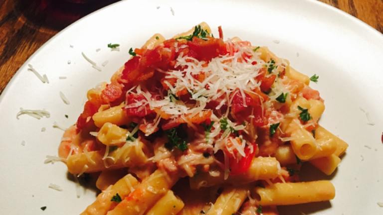 Pampered Chef's One Pot Creamy BLT Pasta Created by Anonymous