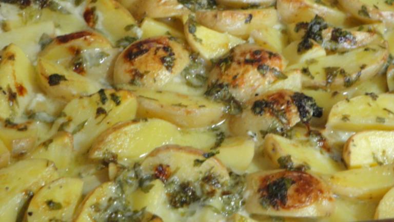 New Potatoes in Blue Cheese Cream created by Muffin Goddess
