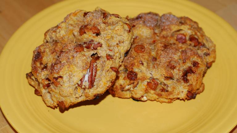Maple Cinnamon Sweet Potato Scones With Pecans created by Katzen