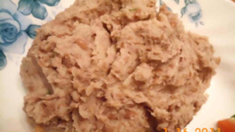 The "best" Refried Beans Created by Mebriella