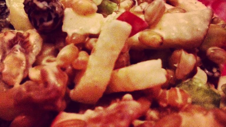 Wheat Berry Waldorf Salad created by MegJOH
