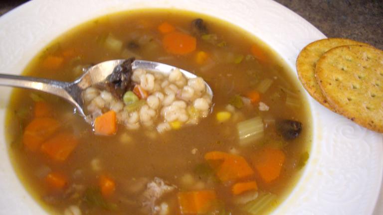Beef Barley Soup in the Slow Cooker created by Sageca