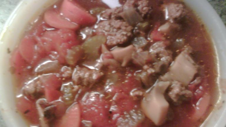 Beef Vegetable Soup Created by VLizzle