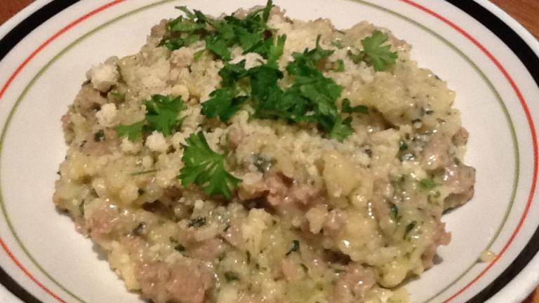 Risotto With Italian Sausage created by CIndytc
