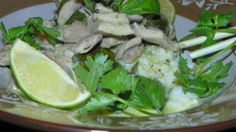 Jack's Thai Green Curry With Coconut Rice Created by Baby Kato