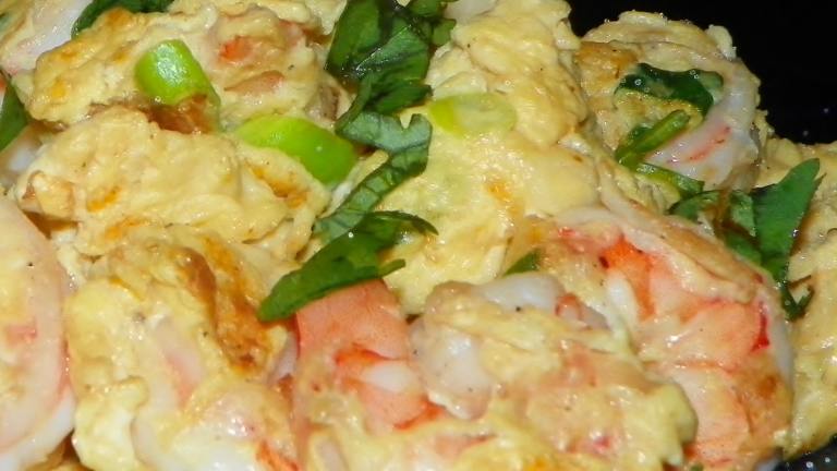 Scrambled Egg With Shrimp Created by Baby Kato