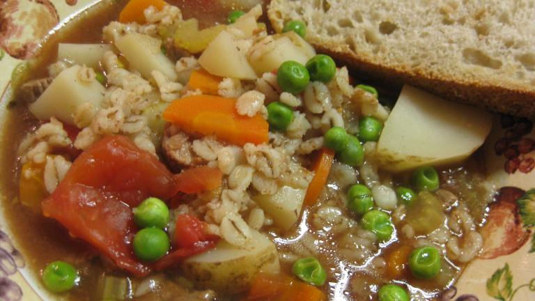 Vegetable Beef and Barley Soup created by Charlotte J