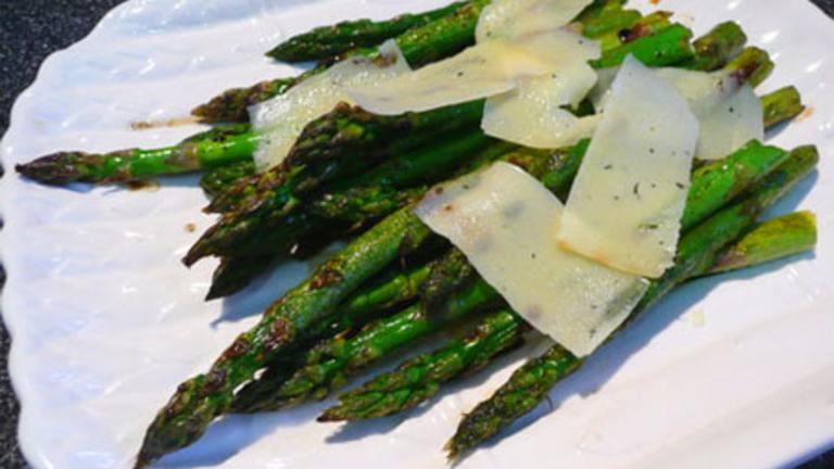 Chargrilled Asparagus created by Outta Here
