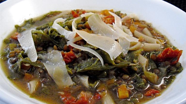 Lentil Minestrone Soup created by PaulaG