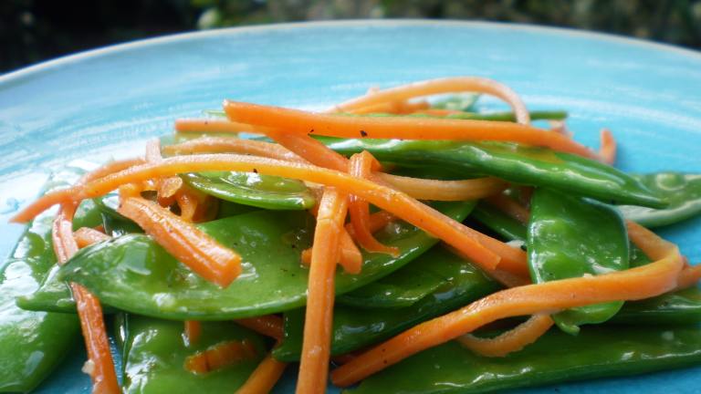 Snow Pea and Carrot Saute created by breezermom