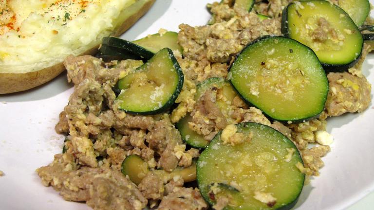 Zucchini Joe (Ground Beef or Turkey With Zucchini and Egg) Created by loof751