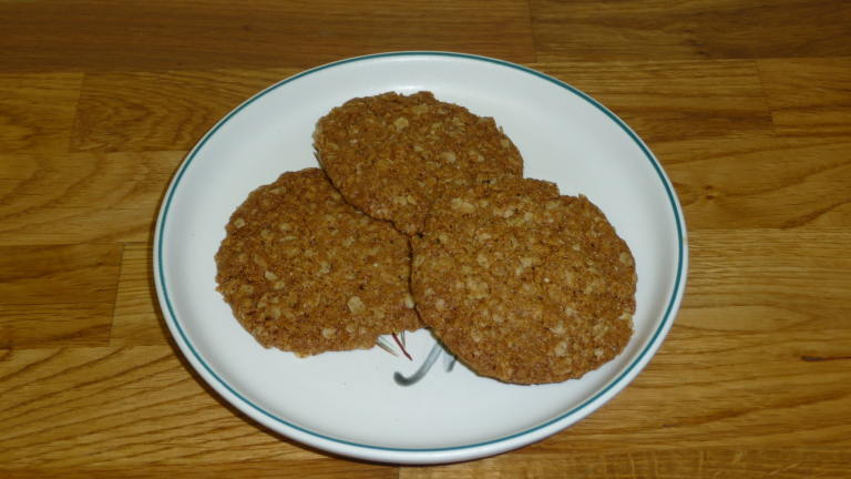 Crunchy Oat Biscuits Created by Merry Miller