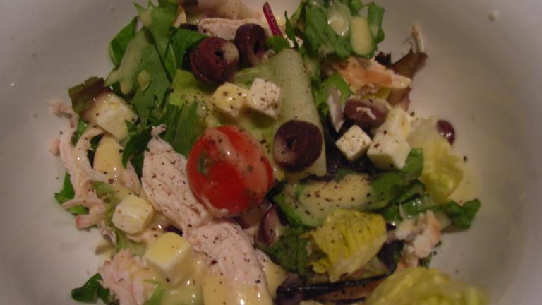 Chopped Greek Salad With Chicken created by katew