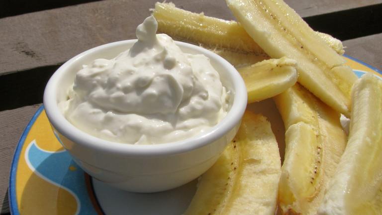 Bananas and Cheesecake Dipping Sauce created by lazyme