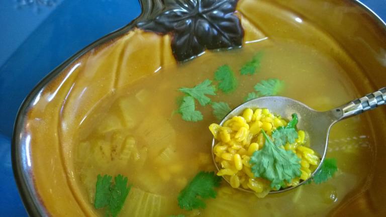 Yellow Mung Dal Soup - Dal Shorba Created by FLKeysJen