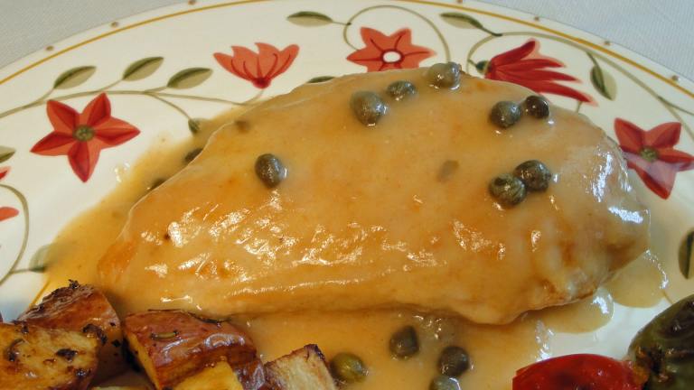 Weight Watchers Chicken Breasts With Caper Sauce for Two Created by Debbwl