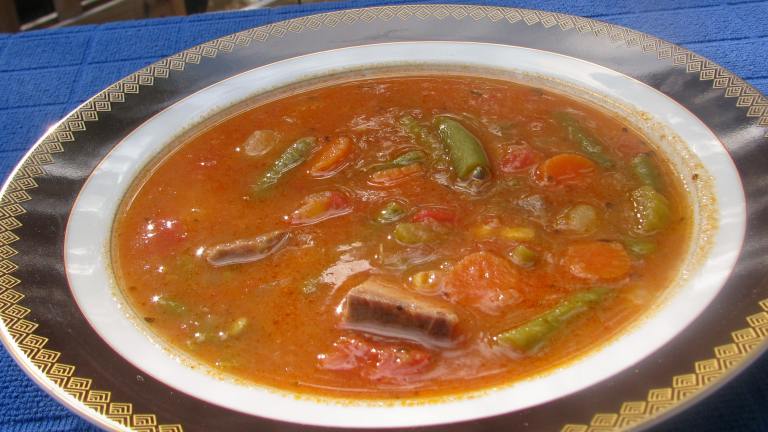 Favorite Beef Vegetable Soup created by lazyme