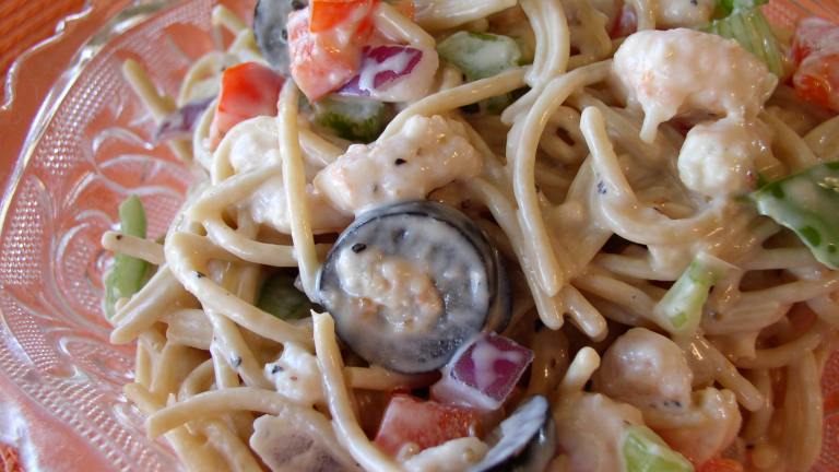 Shrimp Pasta Salad Created by Bayhill