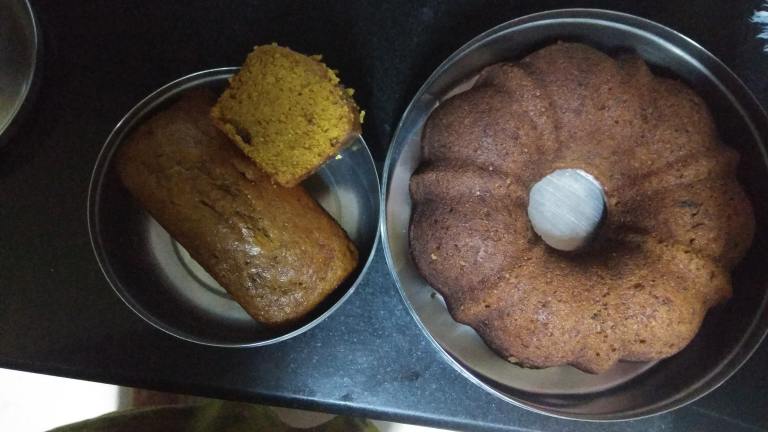 Vegan Pumpkin Cake Created by funstorytimes