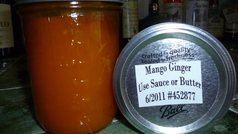 Mango Ginger Marmalade Created by Ambervim