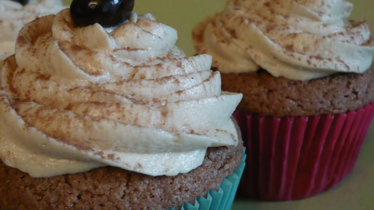 Coffee Frosted Irish Cream Cupcakes Created by tiffany42457