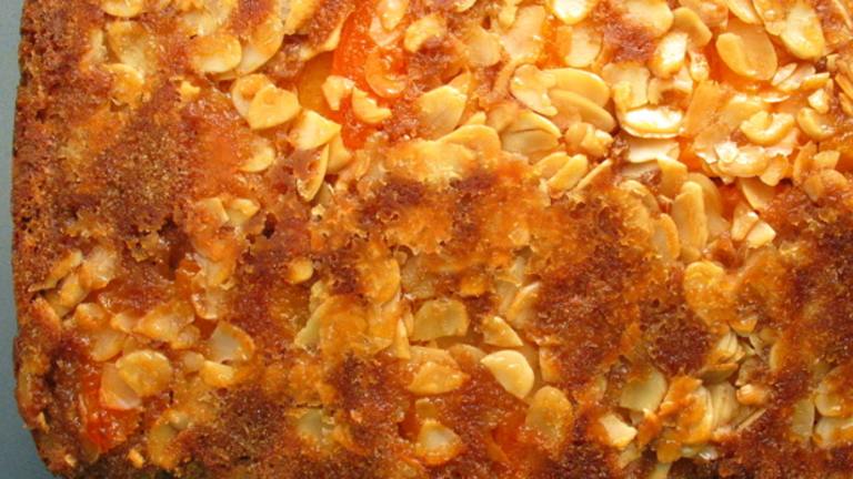 Upside-Down Apricot Caramel Crunch Cake created by flower7
