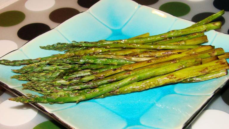 Sesame-Roasted Asparagus Created by Boomette